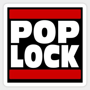 Pop Lock - Hip Hop Urban Style Sticker